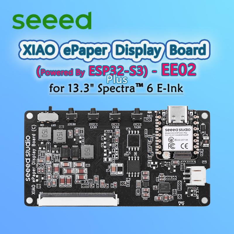 Esp32 S3 - Pantalla de Tinta Electrónica Seeed XIAO