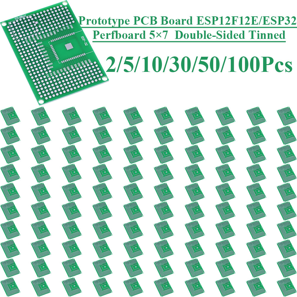 Esp8266 - 2~100 Piezas de Placas de Prototipo