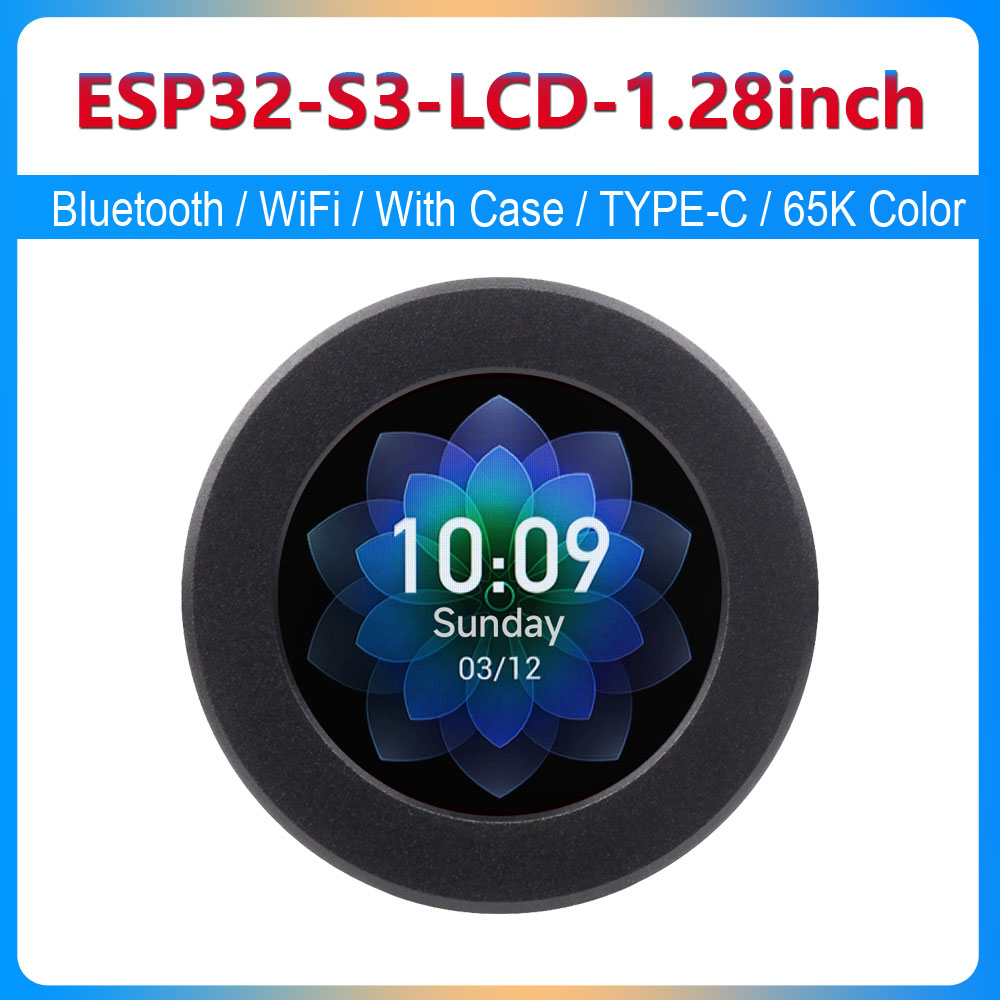 Esp32 Uart Module - Waveshare ESP32-S3 Pantalla LCD Redonda de