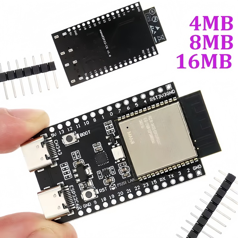 Placa de Desarrollo ESP32-C6-N - Esp32 C6 reseña y precio