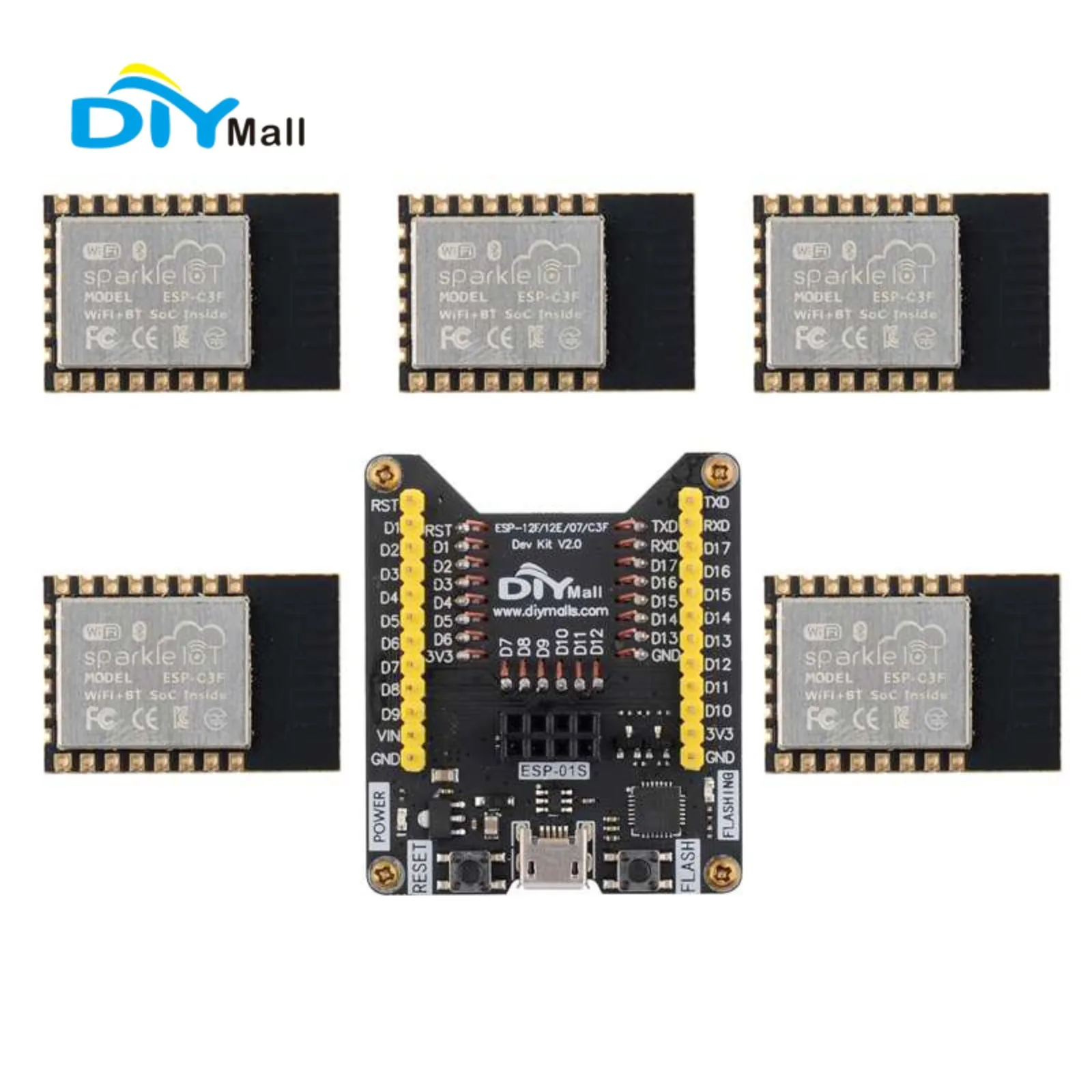 ESP32-C3F Módulo WiFi + BT Pro - Esp8266 reseña y precio