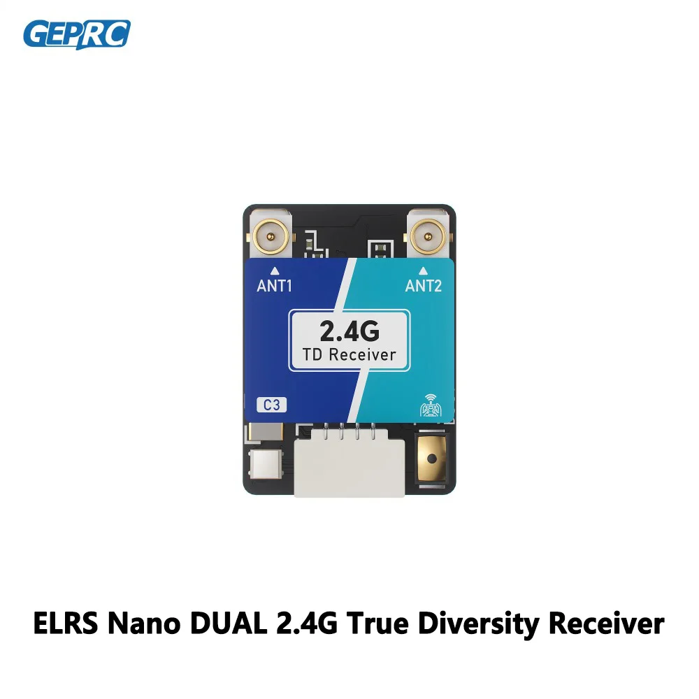 Receptor GEPRC ELRS Nano DUAL  - Esp32 C3 reseña y precio