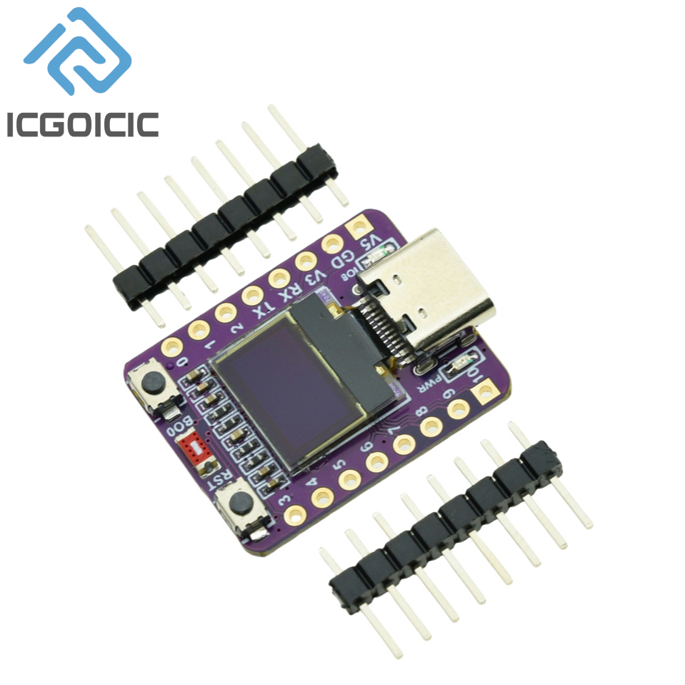 Placa de Desarrollo OLED de 0. - Esp32 C3 reseña y precio