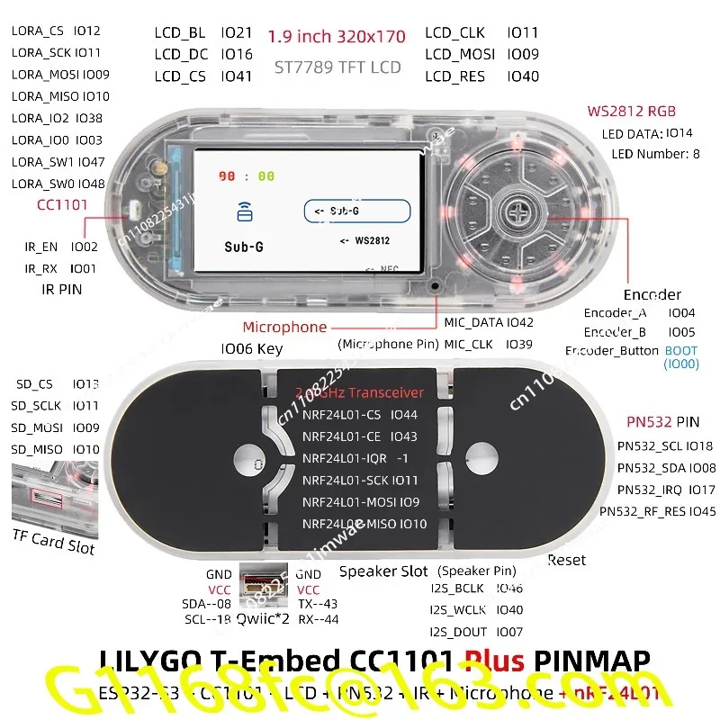 Placa de desarrollo CC1101 ESP - Esp32 S3 reseña y precio