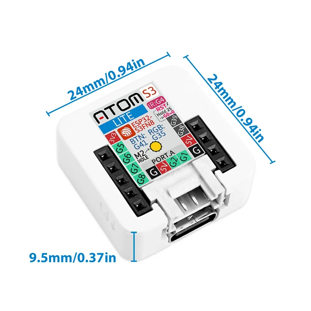 Placa de desarrollo M5Stack At - Espressif Esp32 reseña y precio