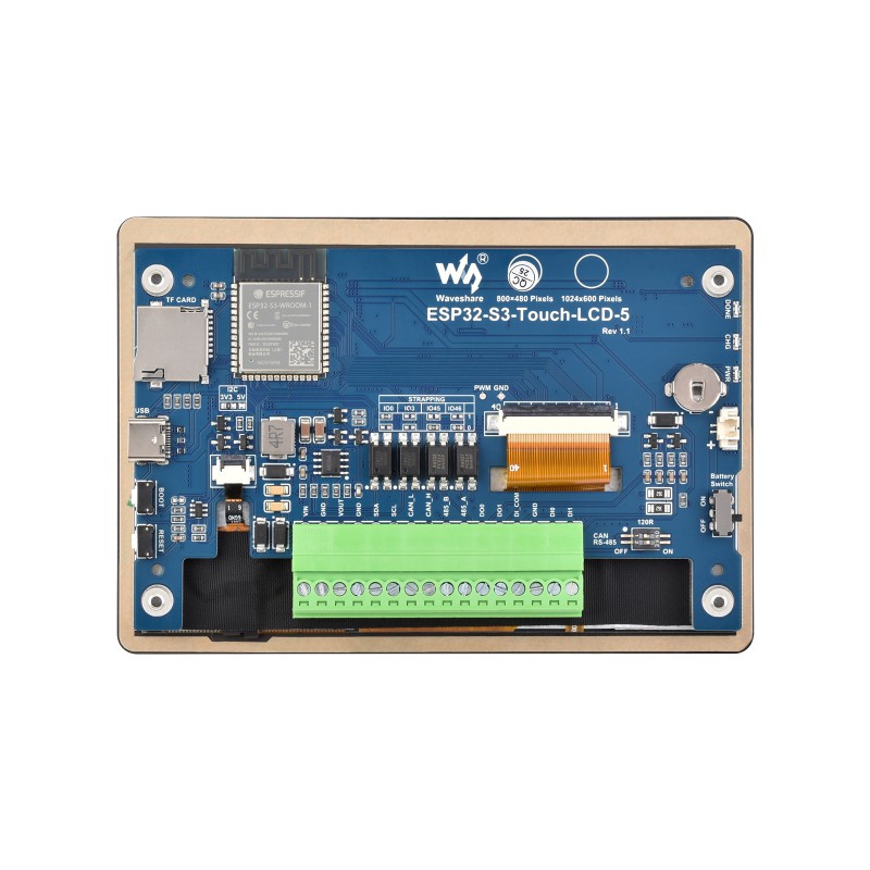 Waveshare ESP32-S3-Touch-LCD-5 - Esp32 reseña y precio