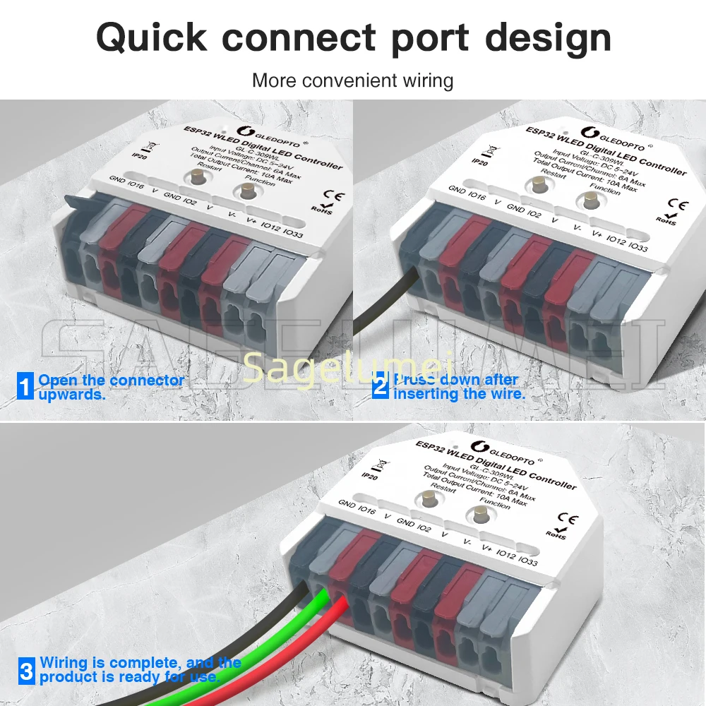 DIY GLEDOPTO ESP32 Mini contro - Espressif Esp32 reseña y precio