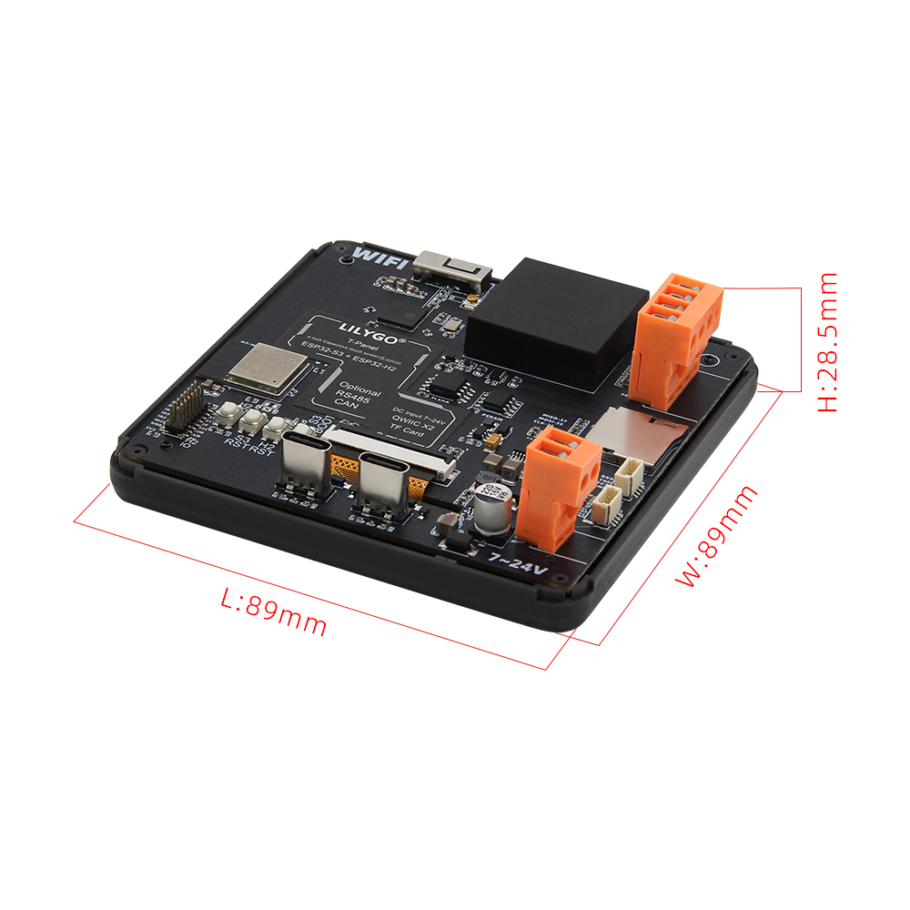 T-Panel-S3 Placa de desarrollo - Esp32 H2 reseña y precio